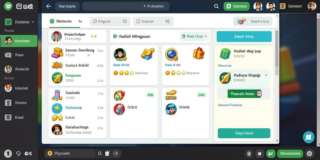Screenshot menampilkan grafis menakjubkan dari lingkungan permainan.