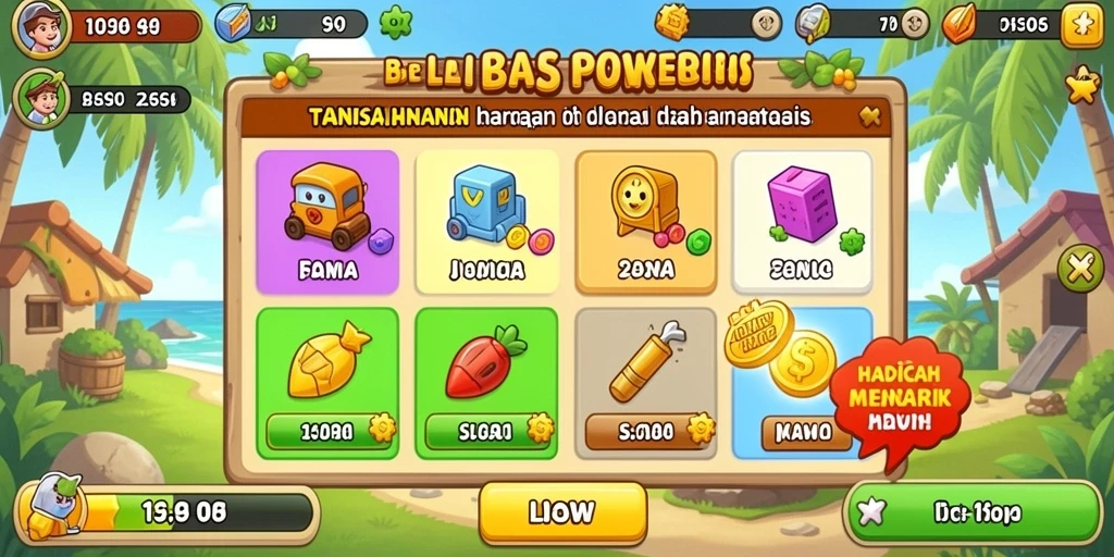 Tampilan antarmuka yang user-friendly dan mudah digunakan.