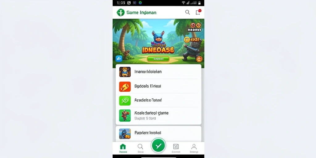 Tampilan awal aplikasi AWANLUCK yang menarik dan mudah dinavigasi.