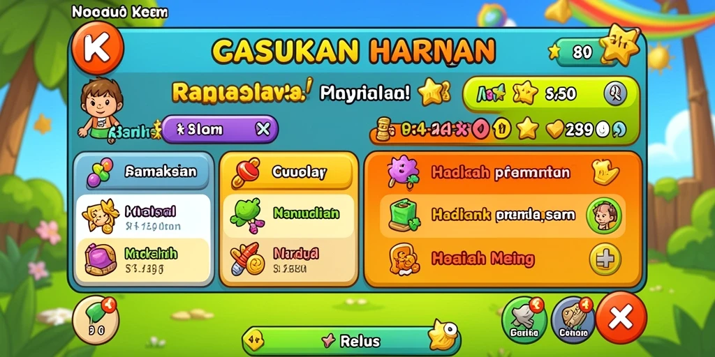 Antarmuka pengguna yang ramah dan menarik.