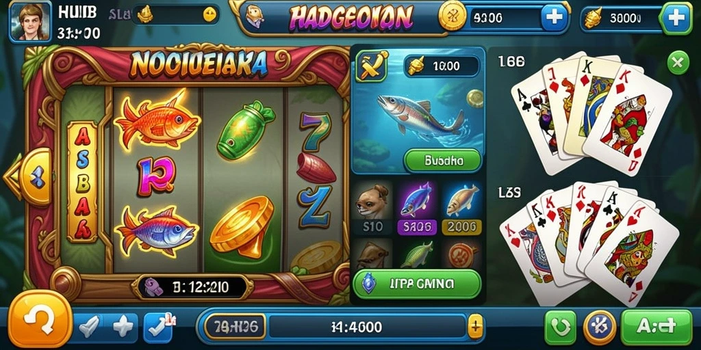 Tangkapan layar dari antarmuka pengguna SLOT8808 yang menarik.