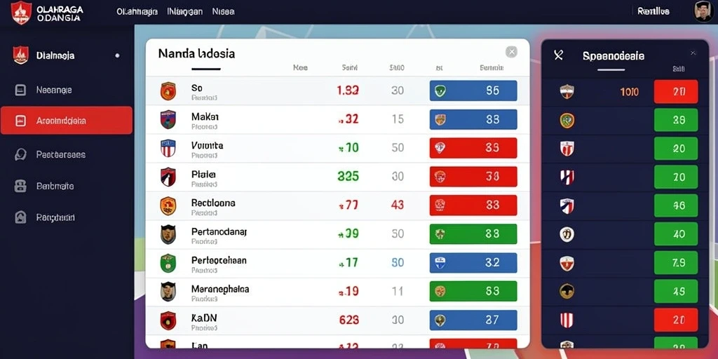 Menu utama VW108 yang interaktif dan mudah digunakan.